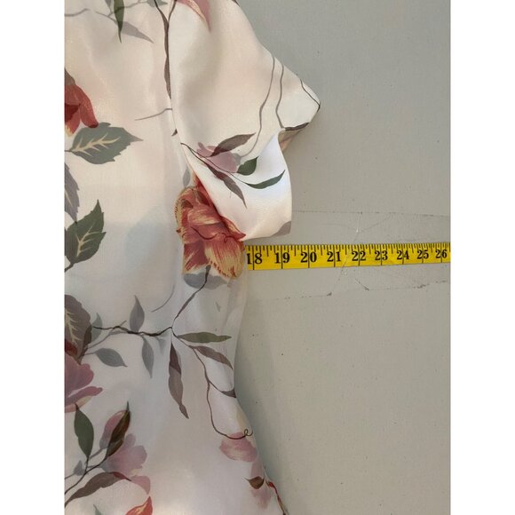 Jessica Howard Floral A-Line Dress Short Sleeve Size 6 Tall - Picture 5 of 8